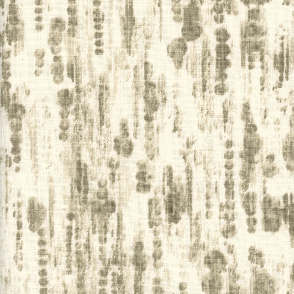 Roth & Tompkins Raindrops Driftwood Fabric